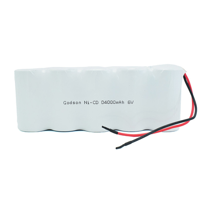 Akumulator Ni Cd D4000mAh 6.0V Cykl życia Baterie