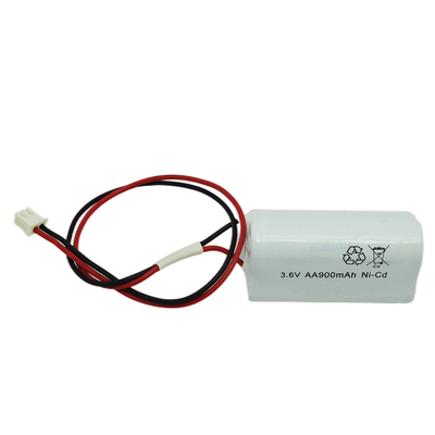 AA Światło awaryjne Akumulator Ni Cd 900 mAh 3,6 V 500 razy w cyklu życia