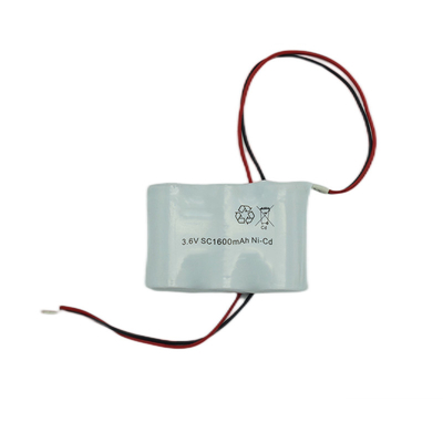 SC1600mAh Akumulatory światła awaryjnego 3.6V Akumulator niklowo-kadmowy