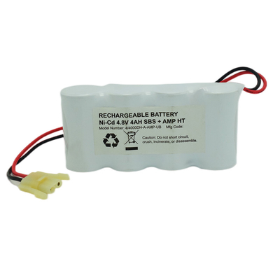 55-stopniowy akumulator Nicd D4000 mAh 4,8 V do oświetlenia awaryjnego