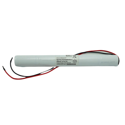 6,0 V Ni Cd Wyjście awaryjne Baterie świetlne Typ sztyftu Biały kolor PVC