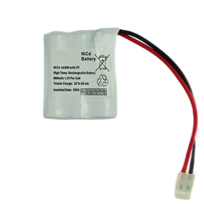 3.6V Światło awaryjne Akumulator Ni Cd 900mAh 500 razy cykli