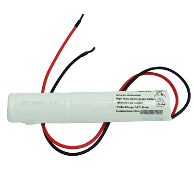 SC1800mAh 3,6Voltowy akumulator niklowo-kadmowy 500-krotny cykl życia