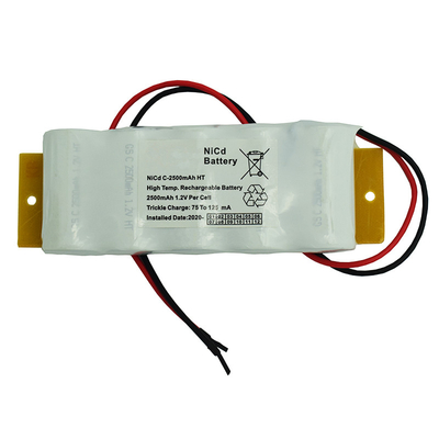 Akumulatory światła awaryjnego 2500 mah Akumulator 6,0 V 0,1 C ładowanie