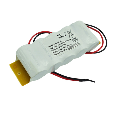 OEM 3.6V Znak wyjścia awaryjnego Wymiana baterii NiCd Kurtka PVC