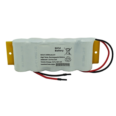 OEM 3.6V Znak wyjścia awaryjnego Wymiana baterii NiCd Kurtka PVC
