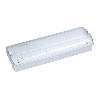 Akumulator litowo-jonowy 60 Hz Awaryjne światło LED Przegroda biała 4 W 150 lm Montaż sufitowy