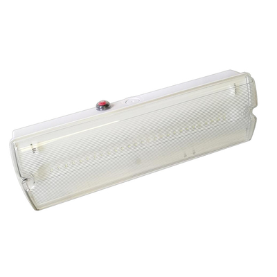 Akumulator litowo-jonowy 60 Hz Awaryjne światło LED Przegroda biała 4 W 150 lm Montaż sufitowy
