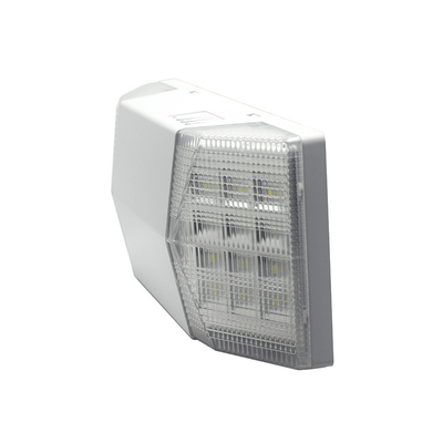 Nieobsługiwana awaryjna podwójna lampa punktowa LED 6W 600Lm do montażu na ścianie