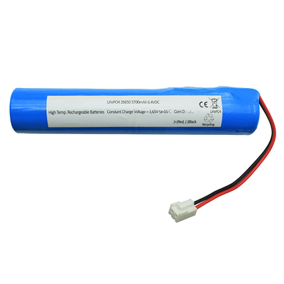 Akumulator litowo-jonowy 6600 mah 6,4 V Lifepo4 IFR26650 do oświetlenia awaryjnego