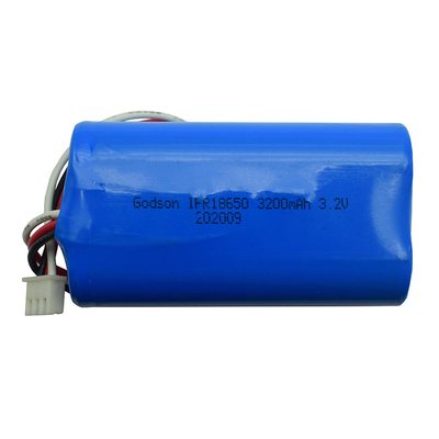 3200 mAh 3,2 V Cylindryczne baterie przeciwpożarowe LiFePO4 IFR18650