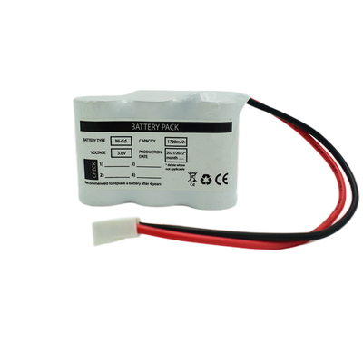 SC1700mah Awaryjny akumulator Ni Cd 3,6 V Konfiguracja obok siebie
