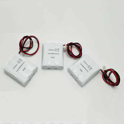 Zestaw akumulatorów oświetlenia wyjścia awaryjnego AA NiCD AA900mAh 3,6 V SBS Akumulator