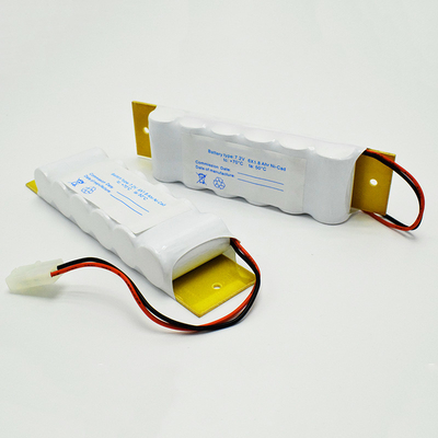 SC1800mAh 7,2 V Znak wyjścia Awaryjne światło Ni-Cd Bateria z tylną płytą
