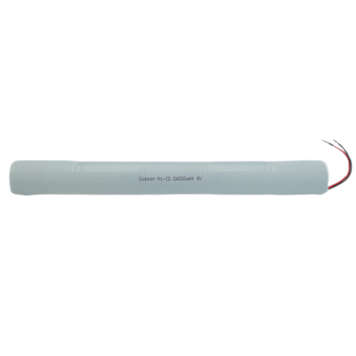 NiCd D4000mAh 6.0V Wystarczająca bateria dla oświetlenia awaryjnego