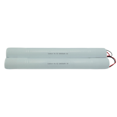 NiCd D4000mAh 6.0V Wystarczająca bateria dla oświetlenia awaryjnego