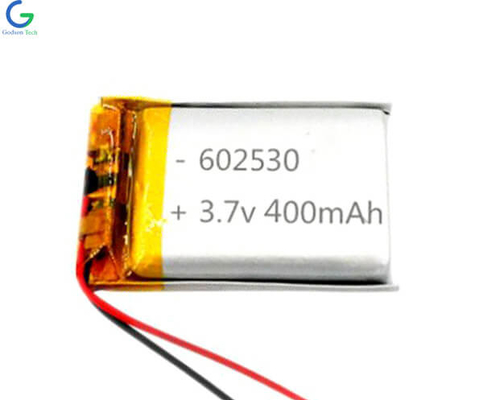 Oświetlenie awaryjne z akumulatorem litowo-jonowym 602530 400 mAh 3.7V Bezpieczeństwo