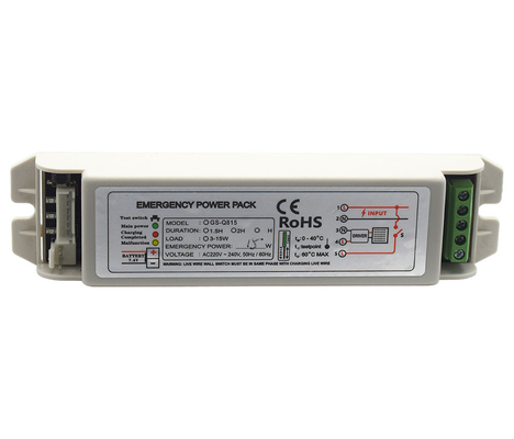 11-15W Max 0,05A Emergency Power Pack 1,5h Dostosowany