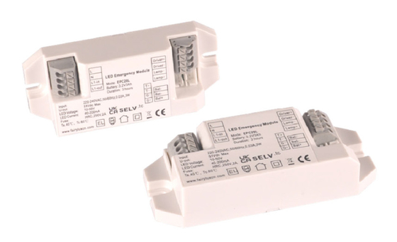 LiFePO4 Oświetlenie awaryjne Inwerter utrzymywany Typ 2W EPC20H Moduł zasilania awaryjnego Mały