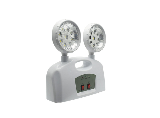 Światło awaryjne podwójnej głowicy 3W AC 85-265V ABS z uchwytem