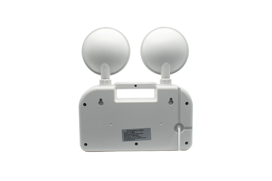 3h Długość 6W Twin Head Emergency Light AC 85-265V ABS