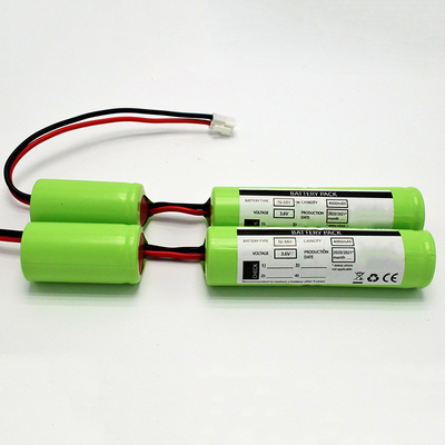 C4000mAh 3.6 Volt Zastępowane baterie NiMH z dobrym okresem trwania cyklu
