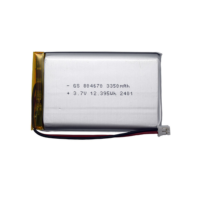 Bezpieczeństwo Li-Ion Polimerowy Akumulator 804670 3350mAh 3.7V