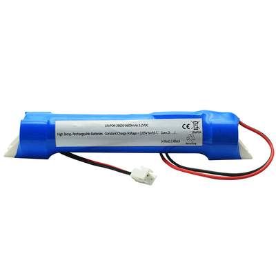 26650 6600mAh 3,2-woltowe baterie typu LiFePO4 z modułem mocowanym z boku
