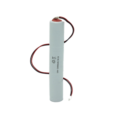 Oświetlenie awaryjne Zamknięta komórka niklowo-kadmowa z IEC 61951 3.6V C2500mAh