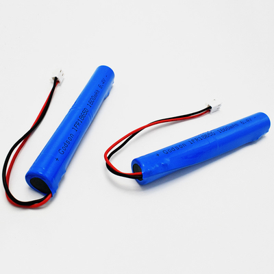 IFR 1600mAh 6.4 Volt 18650 LiFePO4 Baterie typu Stick Łatwe w montażu