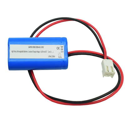 IFR 1200mAh 3.2 Volt AA 14500 LiFePO4 Side By Side Typ baterii Wysokiej temperatury