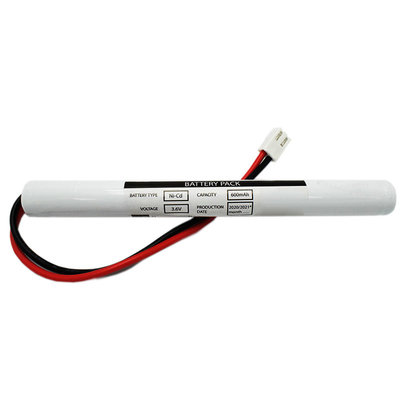 Ni Cd AA600mah 3,6 Volt Wylotowe Baterie Światła Rodzaj kij z dobrym bezpieczeństwem