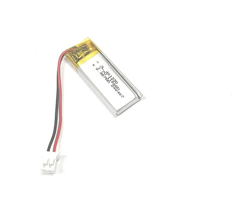 Polimer litowo-jonowy 401230 110mAh 3.7V z złączem PHR-2 i PCB (temperatura pracy wynosi -20...+60°C)