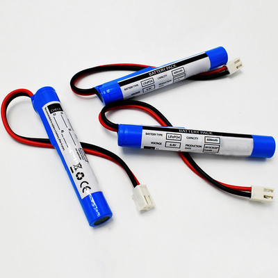Oświetlenie awaryjne 600mAh 6,4 Volt LiFePO4 Baterie typu Stick