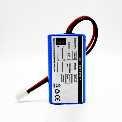 Nadzwyczajne oświetlenie słoneczne użycie Side By Side Typ LiFePO4 Baterie 1500mAh 6,4 Volt