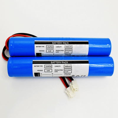 Typ baterii LiFePO4 3000mAh 6,4 Volt Nadzwyczajne oświetlenie słoneczne