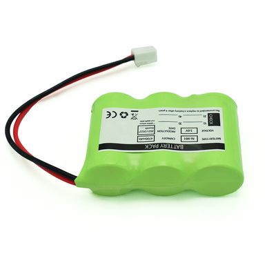 3S1P Side By Side Typ 3.6V Ni-Mh C4700mAh Wysokotemperaturowa Akumulacja OEM PVC