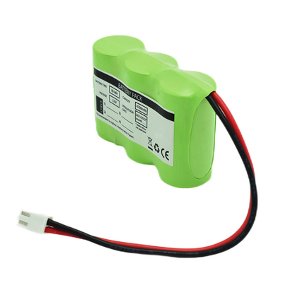 3S1P Side By Side Typ 3.6V Ni-Mh C4700mAh Wysokotemperaturowa Akumulacja OEM PVC