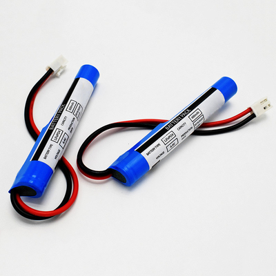 PVC Stick Typ IFR 18650*2 Komórka w serii z modułem sterowania ochroną 0,6Ah 6,4V LiFePO4 Baterie cylindryczne