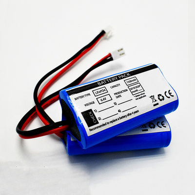 OEM 9.6Wh LiFePO4 18650*2 Komórki 1.5Ah 6.4V Akumulatory jakości IFR Wylot
