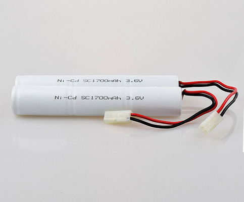 Akumulator NiCd 0,1C 3,6 V SC1700 mAh Lekki ciężar ogniwa