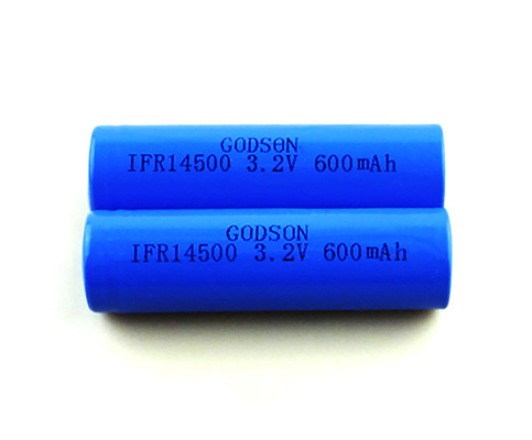 CC CV Ładowanie akumulatora 12 V LiFePO4 IFR14500 Akumulator 3,2 V 600 mAh Pojedyncze ogniwo