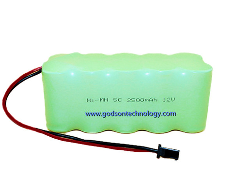 Akumulatory do oświetlenia awaryjnego wyjścia Akumulator NiMH 12V SC 2500mAh