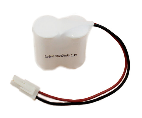 Akumulator awaryjny Akumulator Ni Cd 2000 mAh 2,4 V ogniwo niklowo-kadmowe
