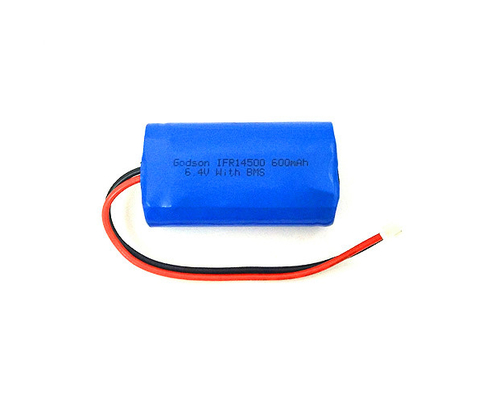 Folia termokurczliwa OEM Lifepo4 Li Ion Battery 14500 6,4 V 600 mAh
