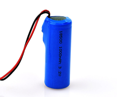 LiFePO4 Litowa bateria z sygnałem wyjścia awaryjnego 18500 3.2V 1000mAh