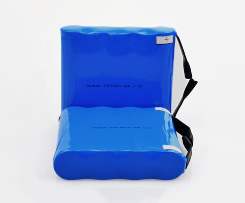 18650 LiFePO4 Exit Light Battery Pack obok siebie typu ogniwa 3,2 V 6000 mAh
