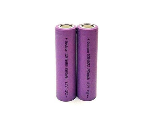 ICR18650 Akumulator litowo-jonowy Akumulator awaryjny Akumulator przyjazny dla środowiska 2500 mAh