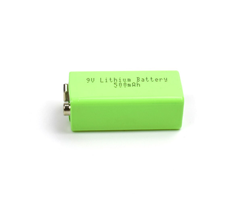 Akumulator litowo-żelazny awaryjny Akumulator litowy 500 mAh 9 V z USB