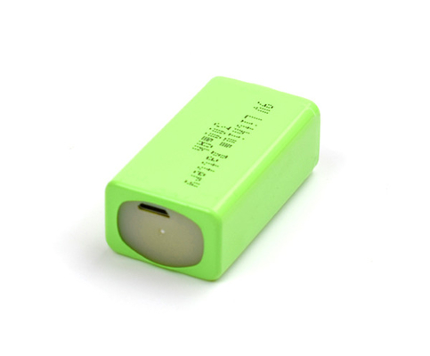 USB w zestawie bateria litowa 9V 300mAh do wielokrotnego ładowania